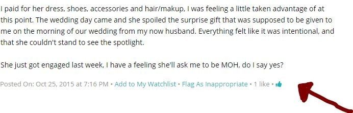 Maid of honor nightmares