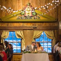 Loved having a sweetheart table.  It was our only moments together