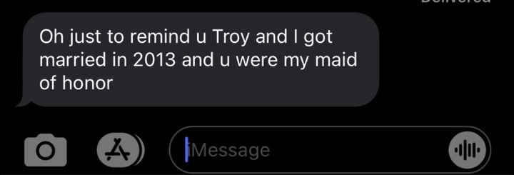 No bridal party drama - 1