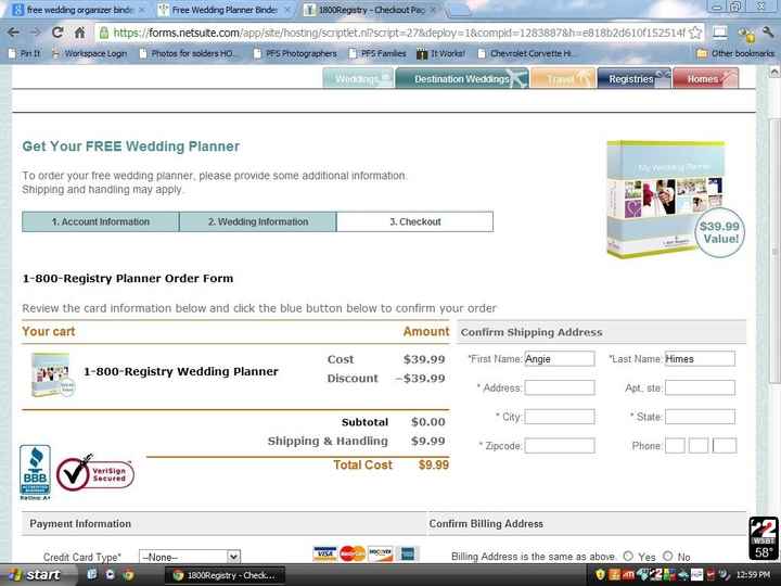 Free Wedding Planner Binder