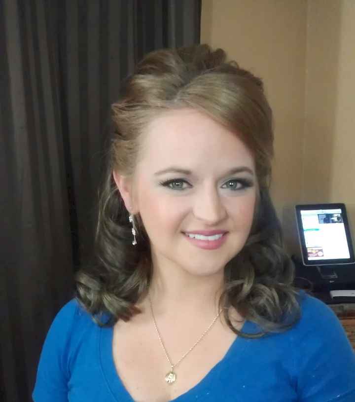 Hair and Makeup Trial pics