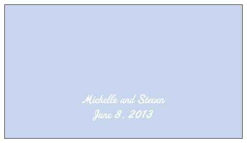 escort cards and table numbers