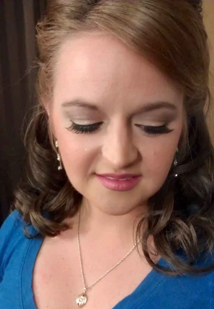 Hair and Makeup Trial pics