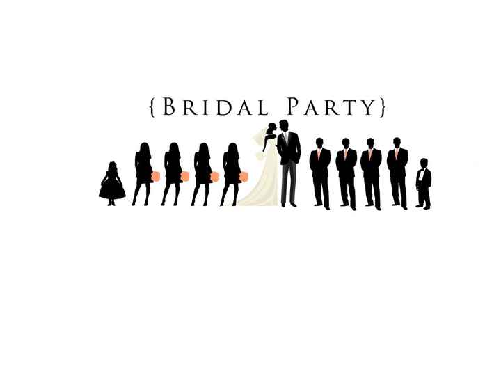 Bridal Party Silhouettes - YES!