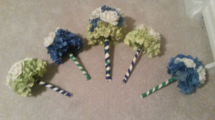 For those of you doing your own flowers or who have done their own....