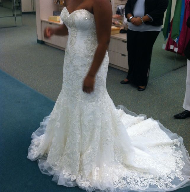 Show me your Davids Bridal dresses:)