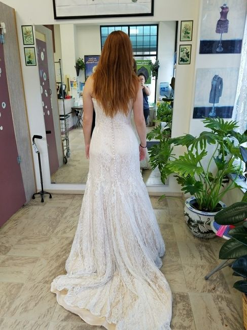 Ahhh my dress!