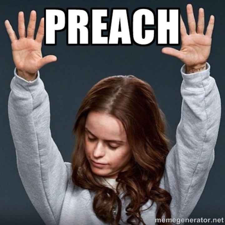 Oy, the posts today!  Come, sing it with me!