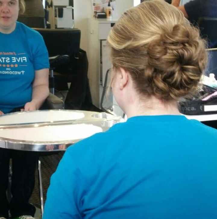 Naturally curly girls - show me your wedding hair!