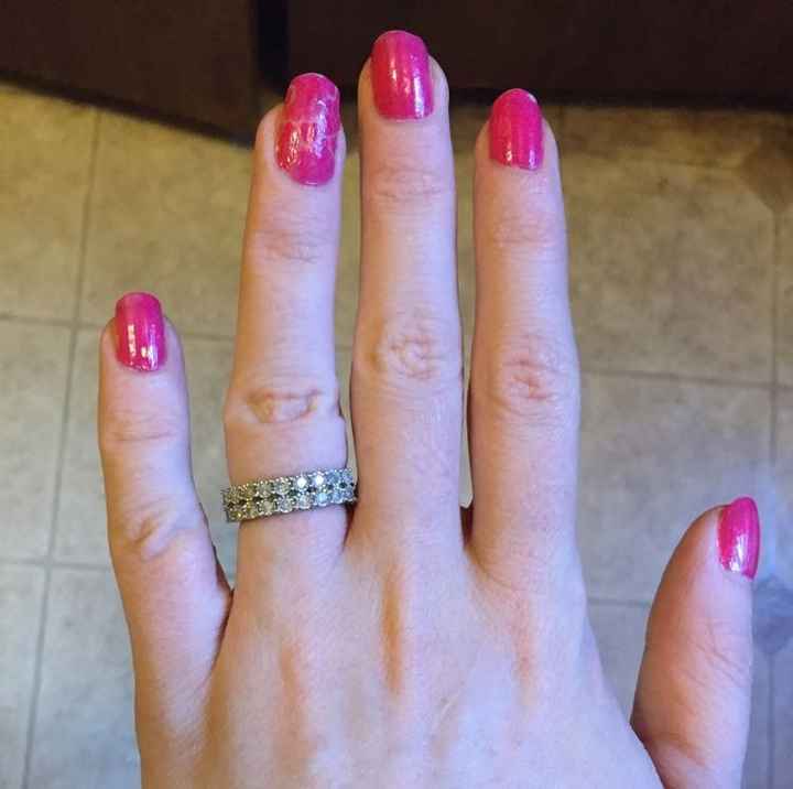 Let's see those beautiful rings lady's!