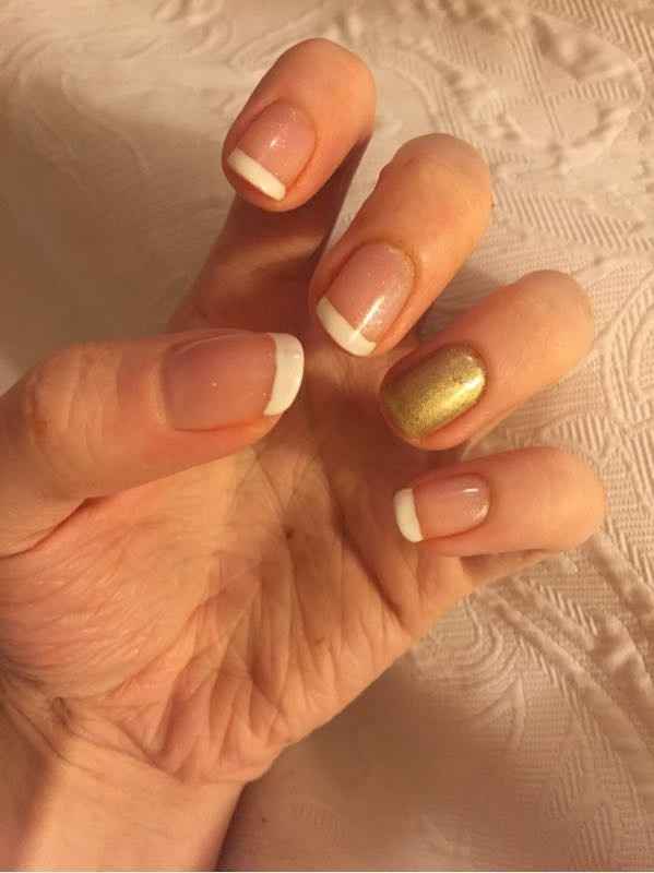 Let's see those wedding nails?