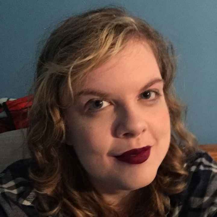 Purple lips on wedding day? (Added Photos)