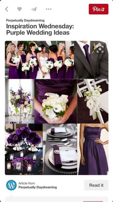 anyone have ideas for end september early october wedding