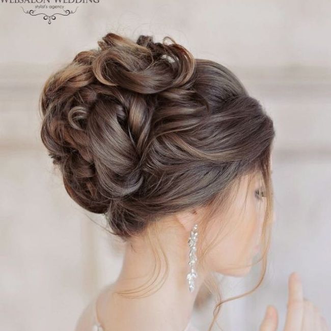wedding hair