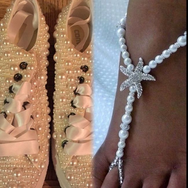 Would love to see everyone's bridal shoes?