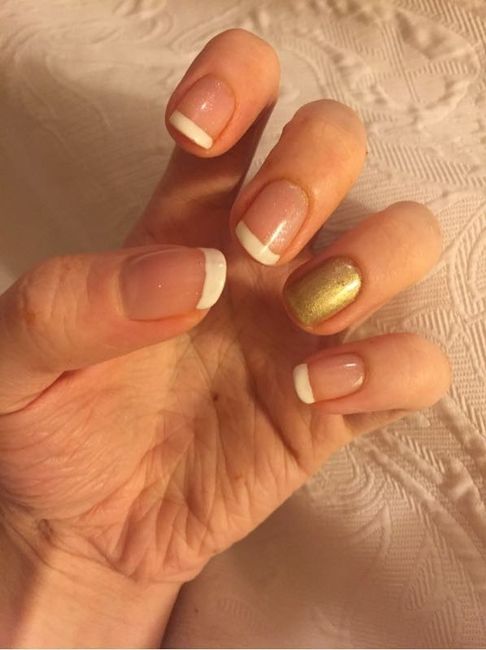Let's see those wedding nails?