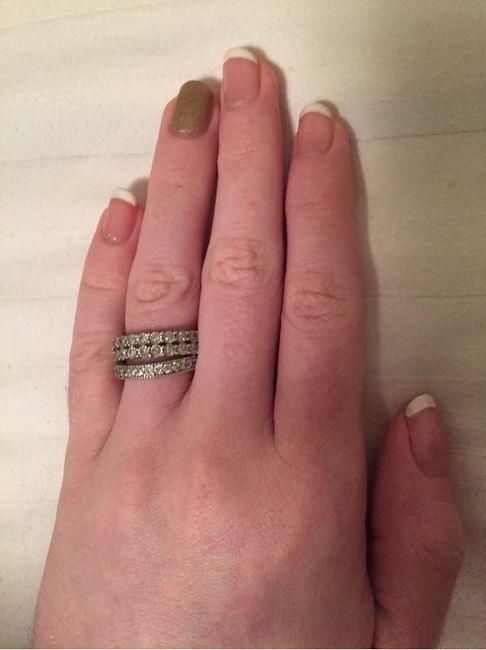 5 days to go! We got our rings. Show me yours.