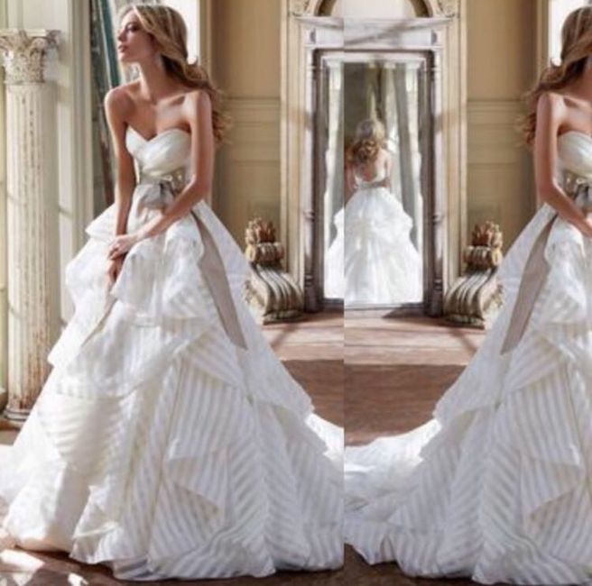 What was the most unique dress you tried on? Pics?