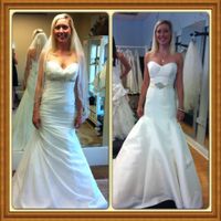 Torn between a White or Ivory Wedding Dress for Beach Wedding