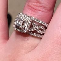 Picked out my wedding band today!! Pics