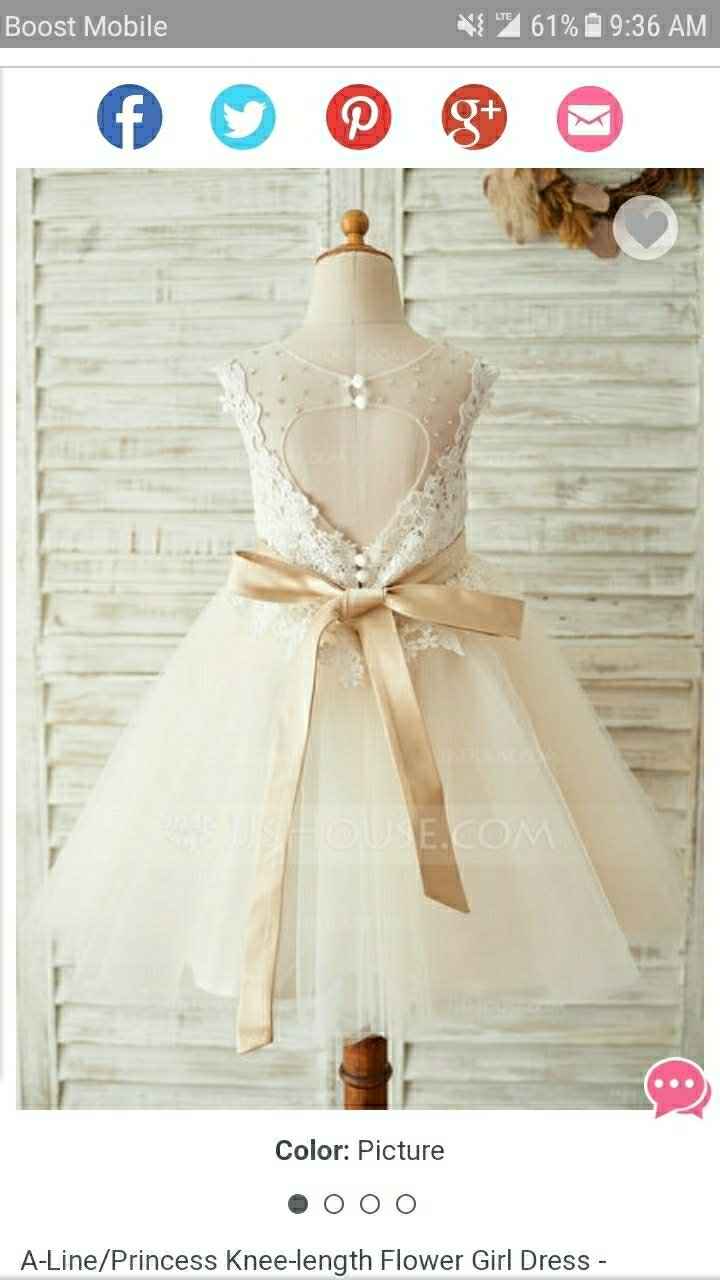 Flower girl dresses - 1