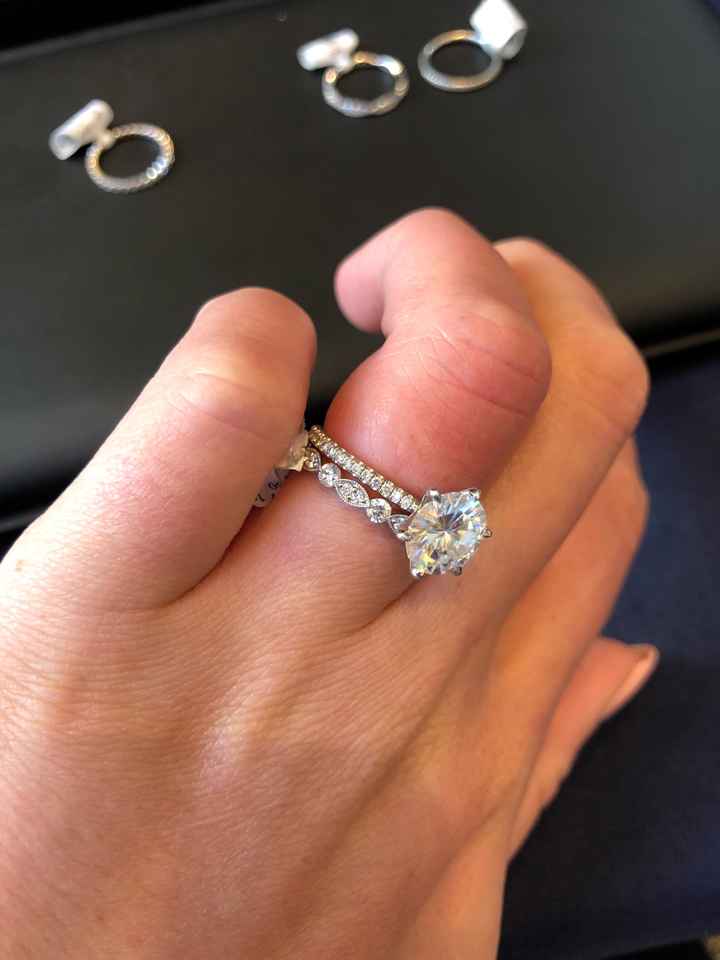 Moissanite Rings - 1