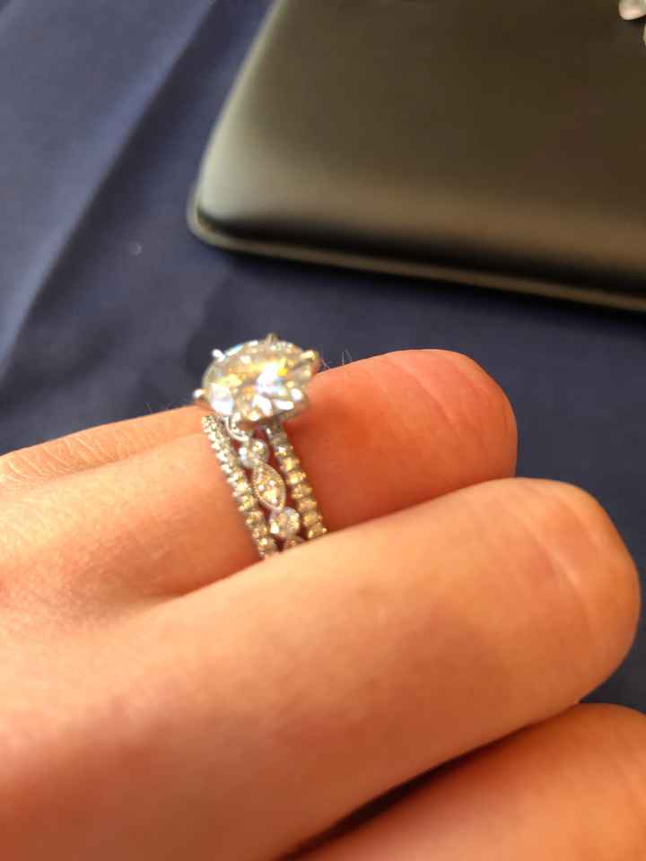 Moissanite Rings - 2