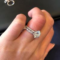 Moissanite Rings - 1