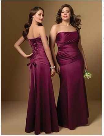 Bridesmaid Dress and Jewelry