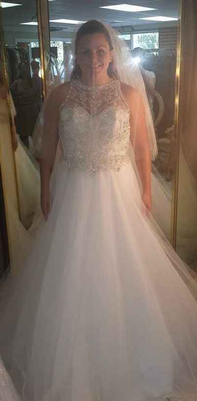 Dress update: I said YES to the dress!! PIC