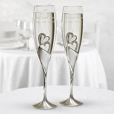 Toasting Flutes and Cake Servers - show me yours!