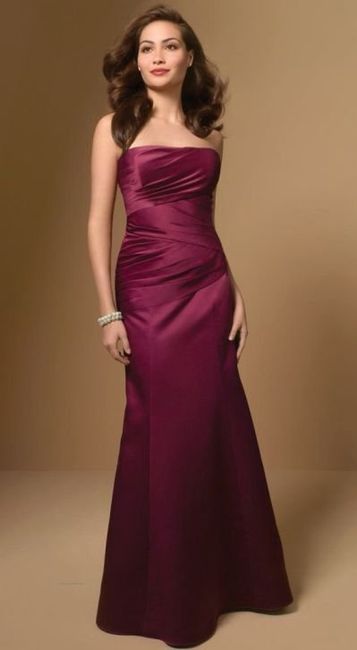 Bridesmaid Dress and Jewelry