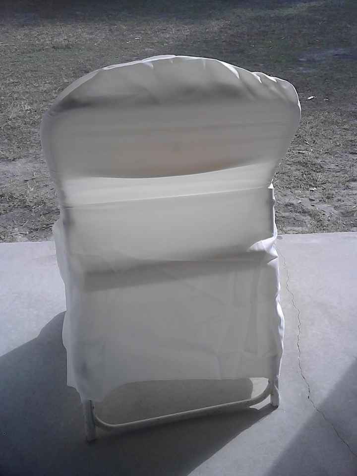 Annnd the chair covers don't fit.