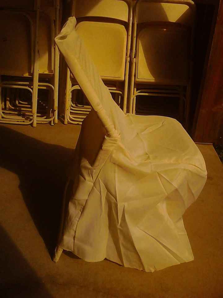 Annnd the chair covers don't fit.