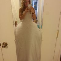 I got my dress fitted today!! T-Minus 6 weeks!!!!