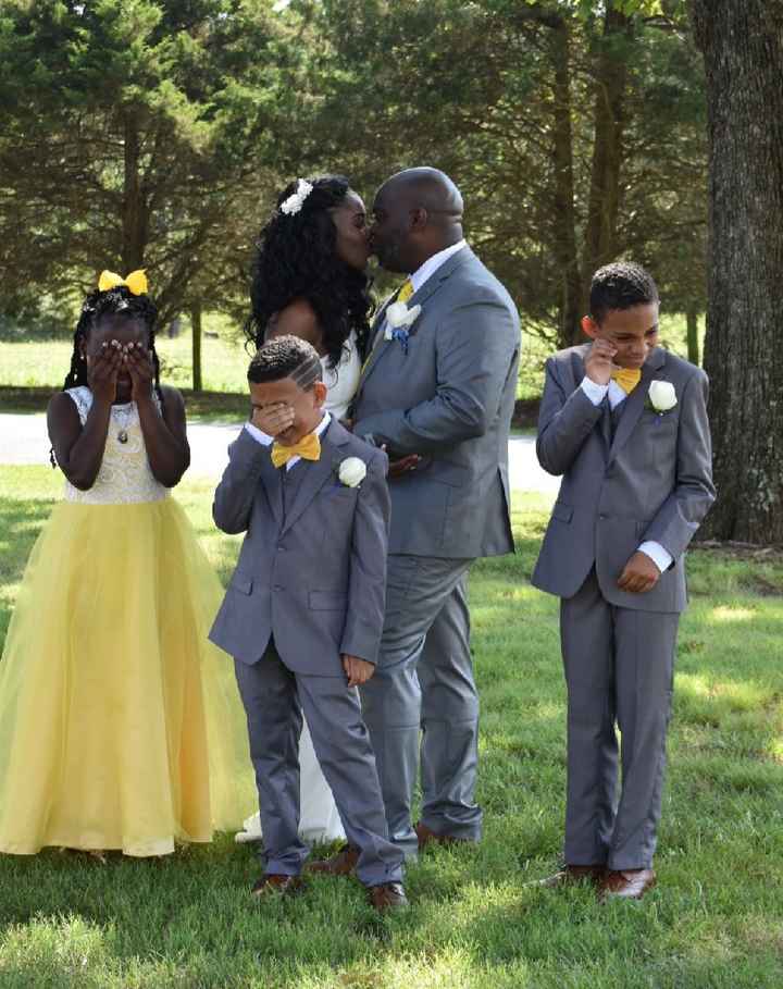 We are happily married as of June 21. It was the perfect day and we were surrounded with a lot of lo