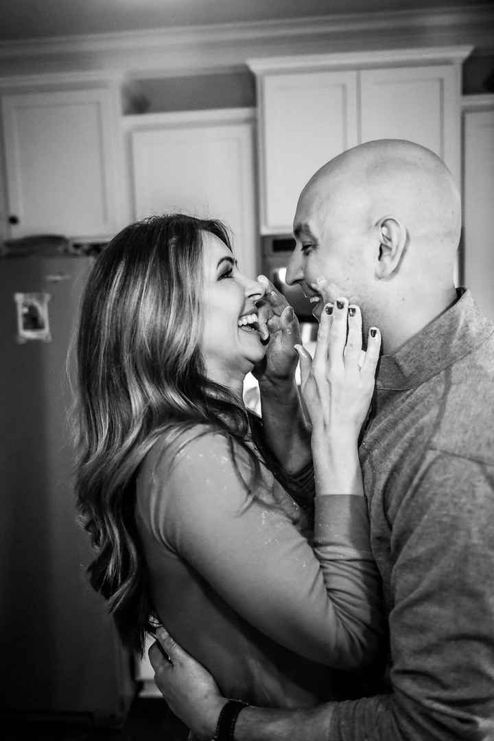 Anyone have engagement photos that are neither cutesy nor glam? - 1