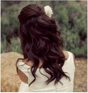 Show me your wedding day hair