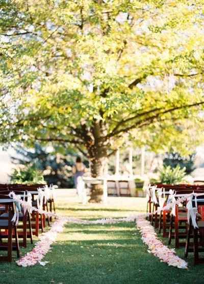 Need some inspiration! Please show me your aisle/ceremony decor.