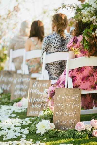 Need some inspiration! Please show me your aisle/ceremony decor.