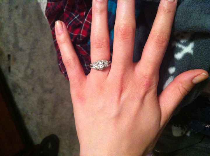 Show me yours!   I can't believe it but when I look at my wedding ring set, pic