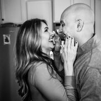 Anyone have engagement photos that are neither cutesy nor glam? - 1
