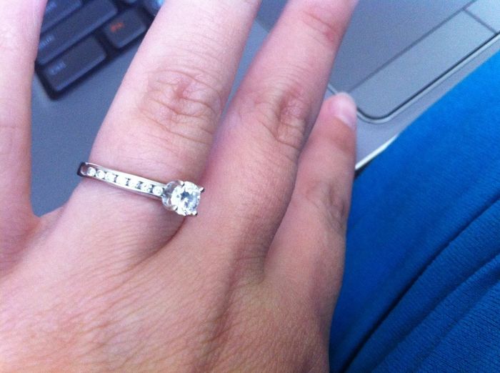 Let's see those rings ladies