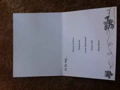 Invites... When are you sending yours out????