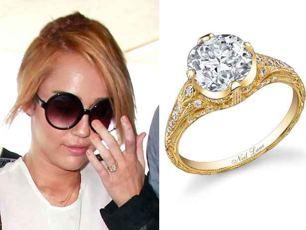 What do you think of Miley Cyrus' Engagement Ring?