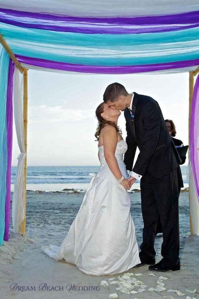 A few Pro Pics... From My teeny beach wedding