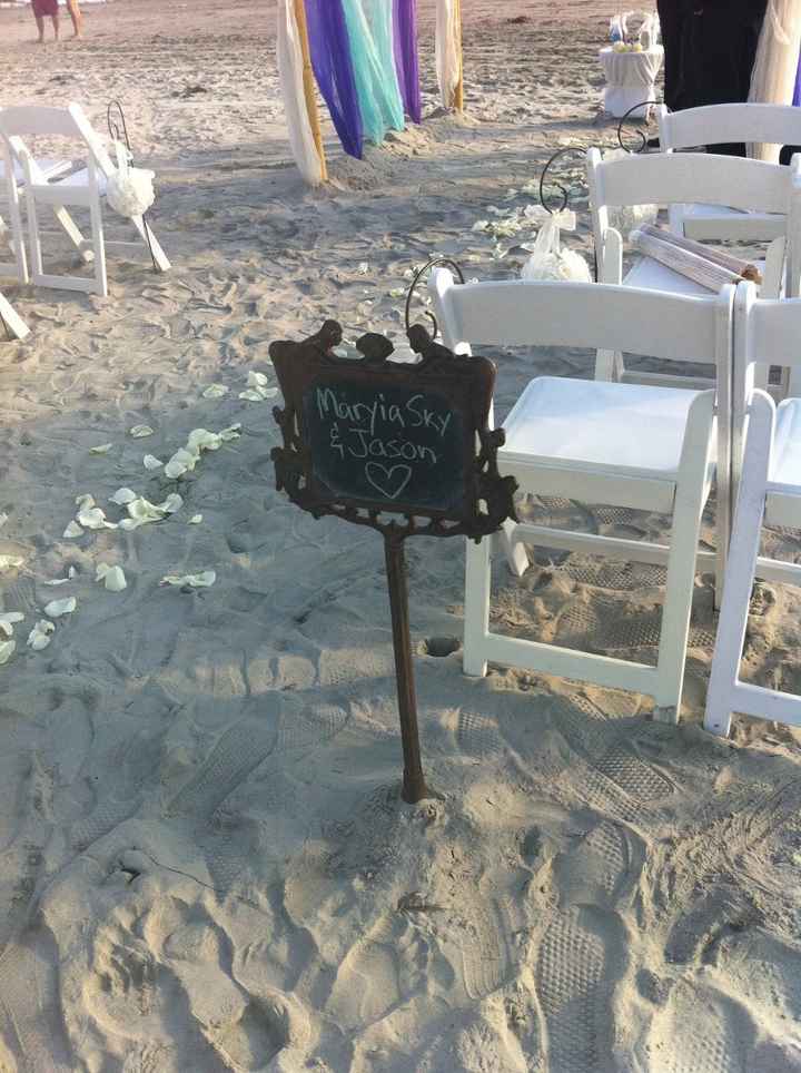 A few Pro Pics... From My teeny beach wedding