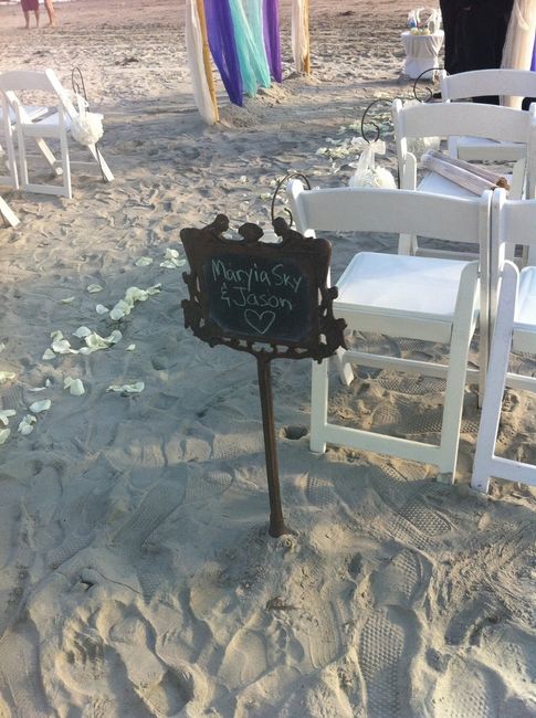 A few Pro Pics... From My teeny beach wedding