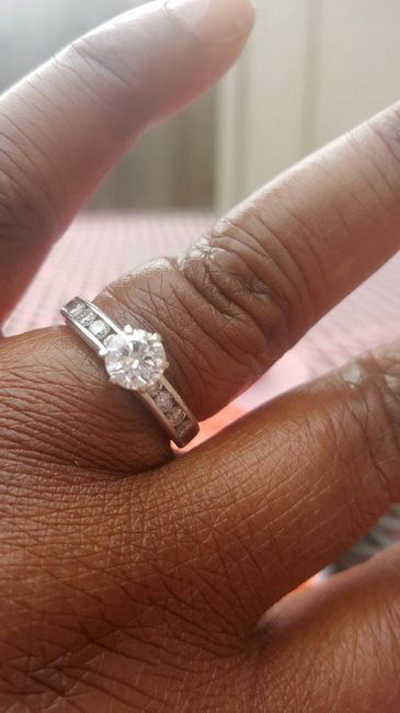 How many carats is your engagement ring? 10