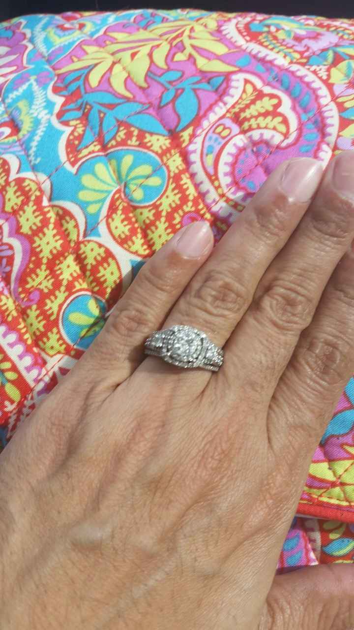 Anyone get crap for the size of their engagement ring?